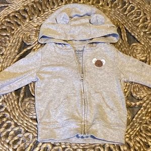 Carters Koala zip up jacket